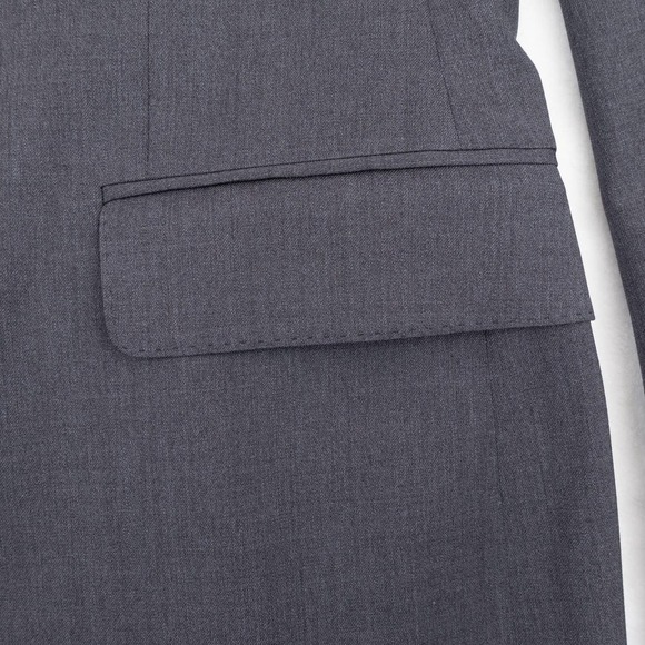 NWOT GUCCI Slim Fit Wool Suit Men's 46 Gray - Picture 13 of 15